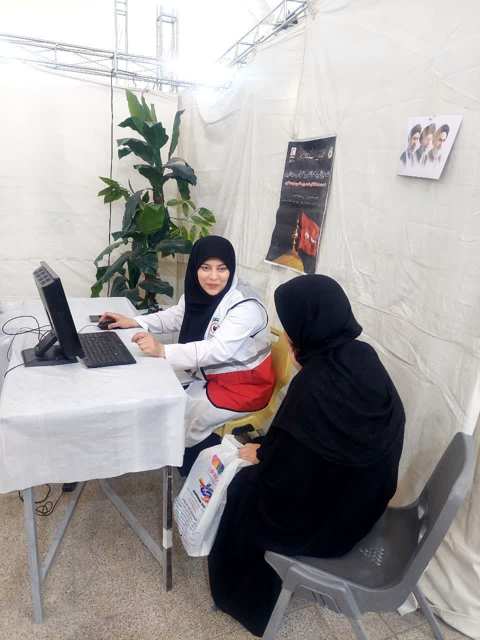 ارائه بیش از ۴۸۰۰ خدمت درمانی توسط هلال احمر قم به زائران اربعین در کربلای معلی