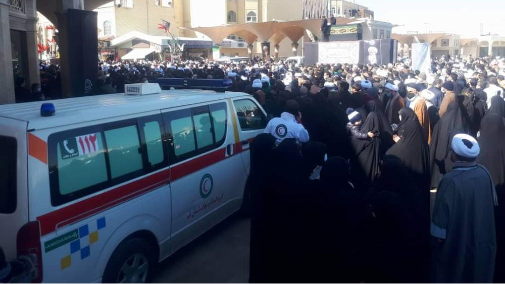 پوشش امدادی مراسم تشییع پیکر شهید مدافع امنیت و نمایشگاه فصل شیدایی در هفته دفاع مقدس