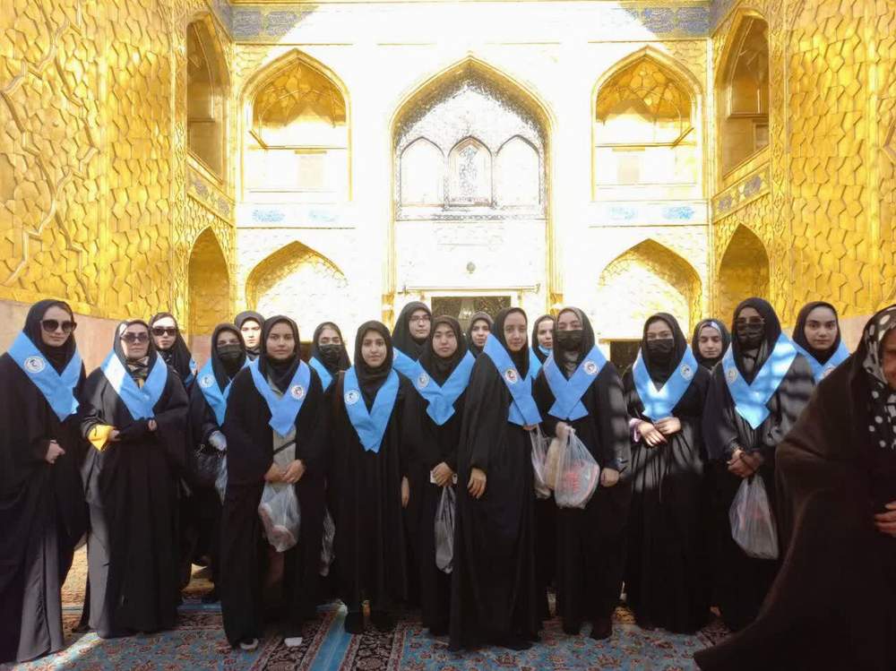 اردوی فرهنگی زیارتی مشهد مقدس اعضای جوانان هلال احمر استان قم برگزار شد
