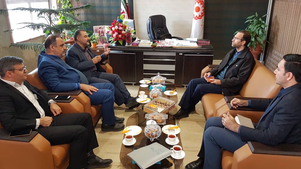 دیدار مدیران جمعیت هلال احمر با مدیرکل جدید بهزیستی استان قم
