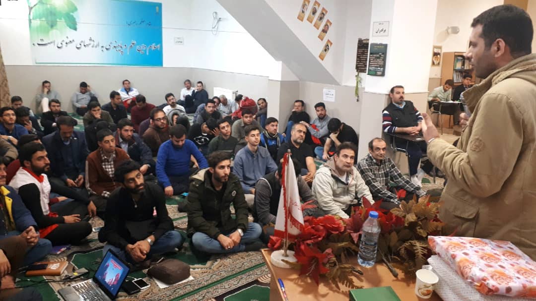 برگزاری گردهمایی ماهانه امدادگران و نجاتگران