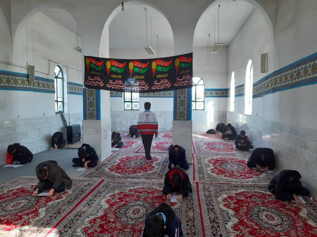 برگزاری آزمون مرحله منطقه ای طرح ملی دادرس در منطقه جعفرآباد